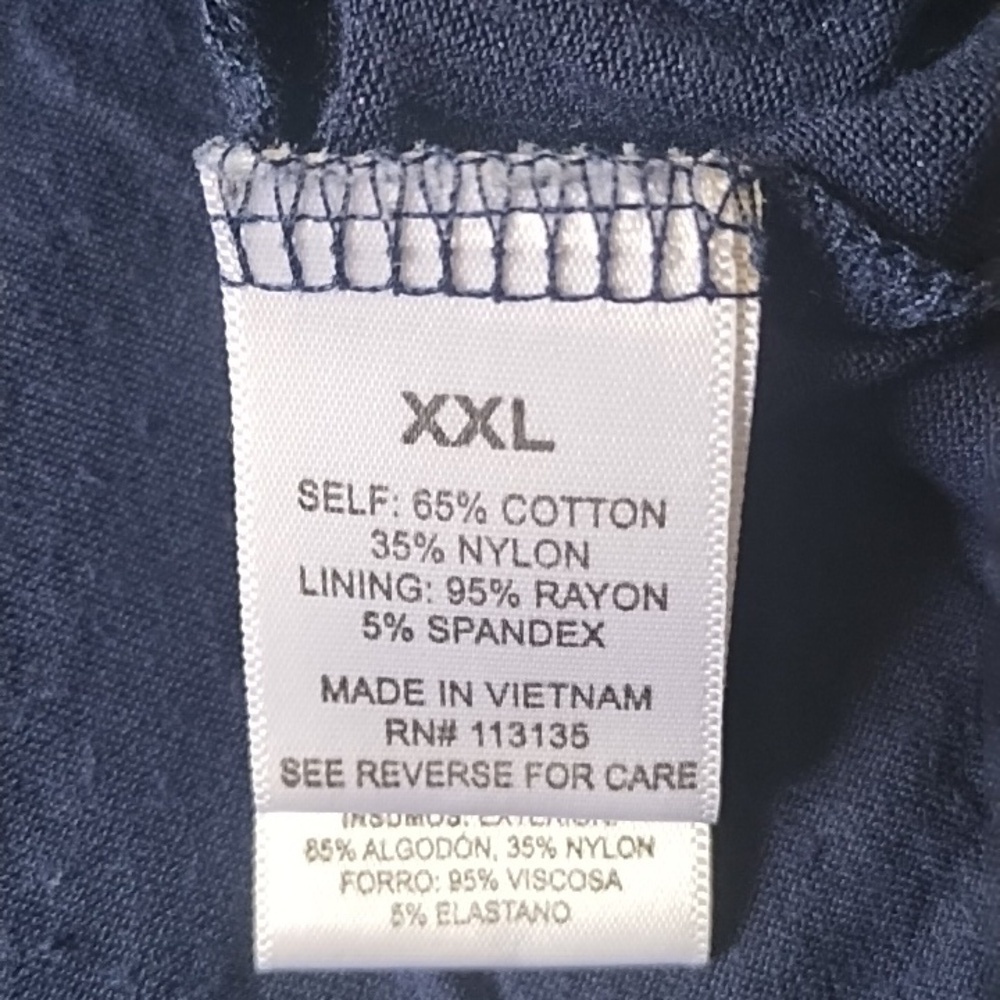 Leo&Nicole Lace Overlay Top SzXXL - Picture 6 of 6